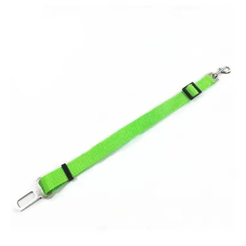 New Dog Car Seat Belt Safety Protector Travel Pets Accessories Dog Leash Collar Breakaway Solid Car Harness Pet Car Seat Belts